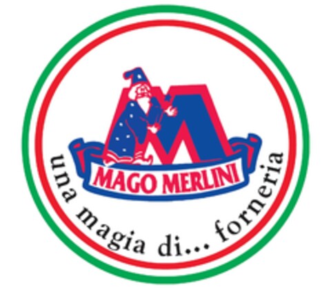 M MAGO MERLINI una magia di... forneria Logo (EUIPO, 29.01.2020)