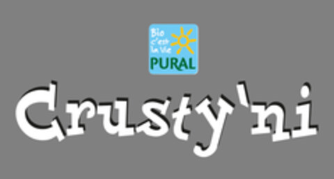 Bio c'est la vie PURAL Crusty'ni Logo (EUIPO, 03/18/2020)