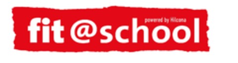fit@school powered by Hilcona Logo (EUIPO, 18.03.2020)