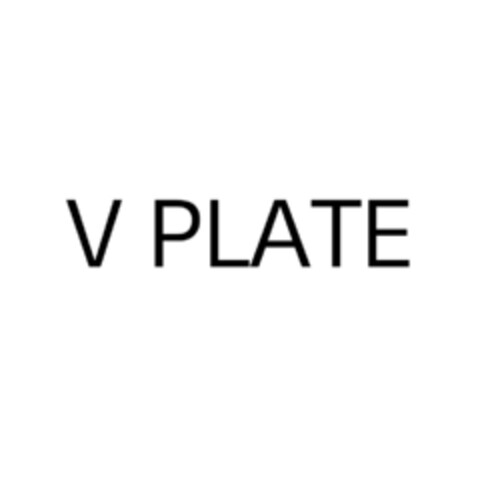 V PLATE Logo (EUIPO, 07/30/2021)