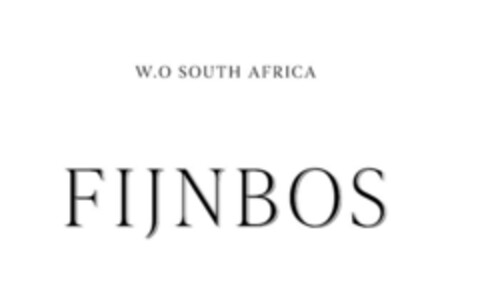 W.O SOUTH AFRICA FIJNBOS Logo (EUIPO, 11.05.2022)