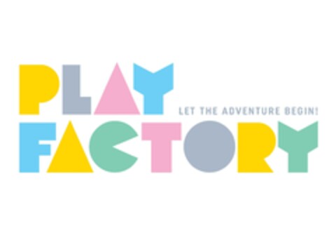 PLAY FACTORY LET THE ADVENTURE BEGIN! Logo (EUIPO, 13.03.2023)