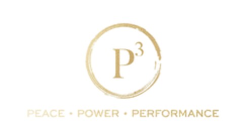 P3 PEACE POWER PERFORMANCE Logo (EUIPO, 25.05.2023)