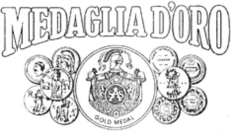 MEDAGLIA D'ORO Logo (EUIPO, 19.09.1996)