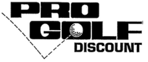 PRO GOLF DISCOUNT Logo (EUIPO, 28.09.1999)