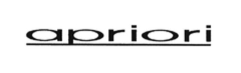 apriori Logo (EUIPO, 11/17/2005)