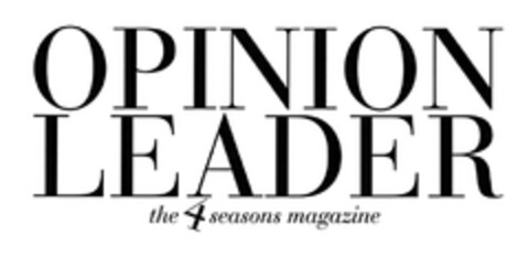 OPINION LEADER the 4 seasons magazine Logo (EUIPO, 10/18/2007)