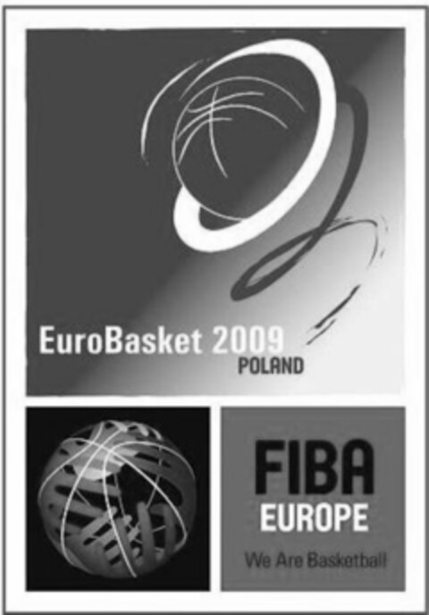 EuroBasket 2009 POLAND FIBA EUROPE We Are Basketball Logo (EUIPO, 04.09.2008)