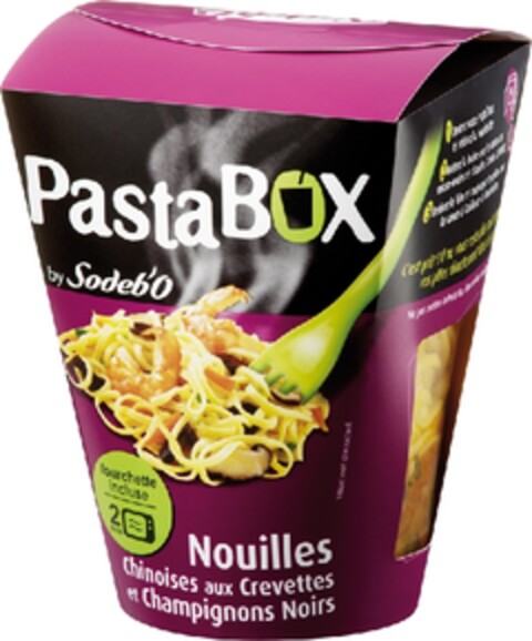 Pasta BOX By Sodeb'O Logo (EUIPO, 02.02.2010)