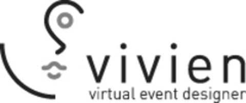 vivien virtual event designer Logo (EUIPO, 08.07.2010)