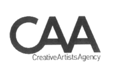 CAA CreativeArtistsAgency Logo (EUIPO, 10/20/2010)