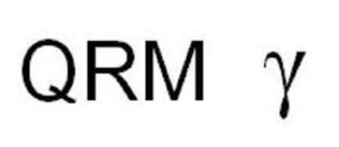 QRM Gamma Logo (EUIPO, 08/14/2012)