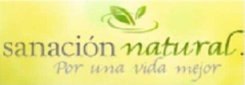 sanaciòn natural 
Por una vida mejor Logo (EUIPO, 13.09.2013)