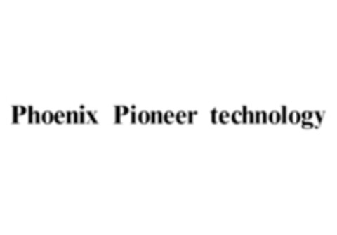 Phoenix Pioneer technology Logo (EUIPO, 08/19/2014)