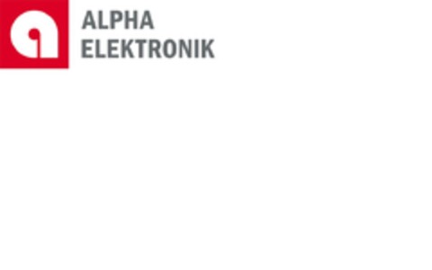 ALPHA ELEKTRONIK Logo (EUIPO, 17.01.2018)