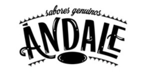 SABORES GENUINOS ÁNDALE Logo (EUIPO, 10/19/2018)