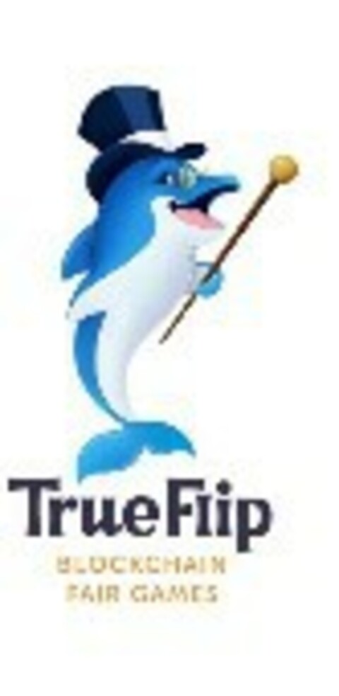 TrueFlip BLOCKCHAIN FAIR GAMES Logo (EUIPO, 12/03/2018)