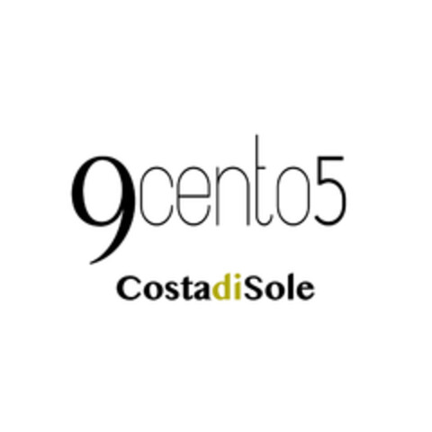 9CENTO5 COSTADISOLE Logo (EUIPO, 20.12.2018)