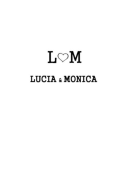 L M LUCIA & MONICA Logo (EUIPO, 03/06/2019)