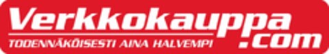 Verkkokauppa.com TODENNÄKÖISESTI AINA HALVEMPI Logo (EUIPO, 05.10.2020)