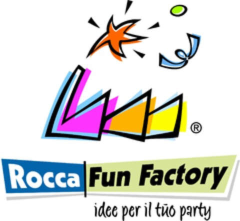 Rocca Fun Factory idee per il tuo party Logo (EUIPO, 04.12.2020)