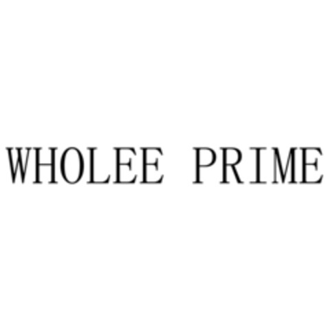 WHOLEE PRIME Logo (EUIPO, 23.02.2022)