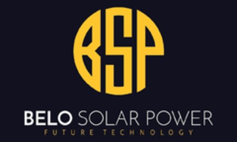 BSP BELO SOLAR POWER FUTURE TECHNOLOGY Logo (EUIPO, 07.07.2022)