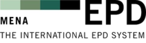 EPD ΜΕΝΑ THE INTERNATIONAL EPD SYSTEM Logo (EUIPO, 12.09.2022)