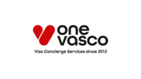 one vasco Visa Concierge Services since 2012 Logo (EUIPO, 21.04.2023)