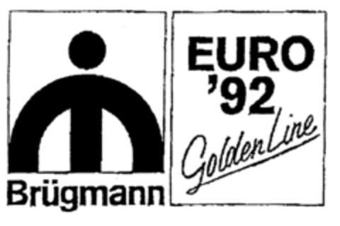 Brügmann EURO'92 Golden Line Logo (EUIPO, 01.04.1996)