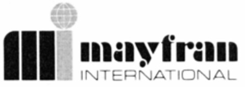 mi mayfran INTERNATIONAL Logo (EUIPO, 23.02.1999)