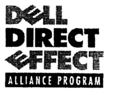 DELL DIRECT EFFECT ALLIANCE PROGRAM Logo (EUIPO, 14.04.1999)