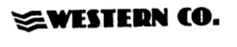 WESTERN CO. Logo (EUIPO, 12/01/1999)