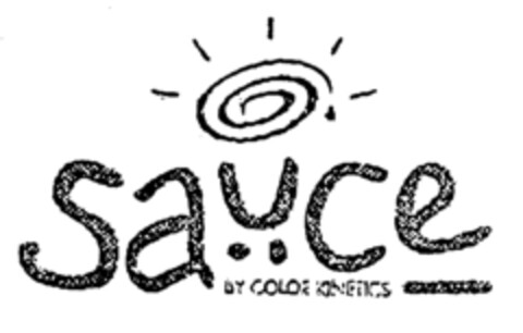 sauce by COLOR KINETICS Logo (EUIPO, 16.10.2000)