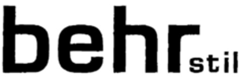 behr stil Logo (EUIPO, 14.11.2000)