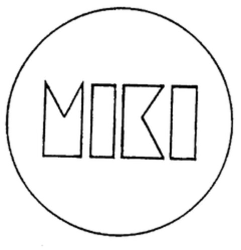 MIKI Logo (EUIPO, 04/26/2001)