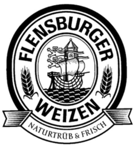 FLENSBURGER WEIZEN NATURTRÜB& FRISCH Logo (EUIPO, 31.05.2001)