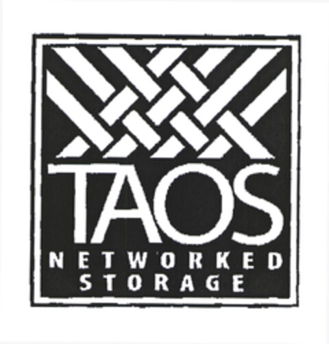 TAOS NETWORKED STORAGE Logo (EUIPO, 03/21/2002)