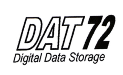 DAT72 Digital Data Storage Logo (EUIPO, 19.05.2003)