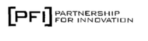PFI PARTNERSHIP FOR INNOVATION Logo (EUIPO, 14.08.2003)