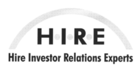 HIRE Hire Investor Relations Experts Logo (EUIPO, 12/11/2003)