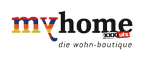 myhome XXXLutz die wohn-boutique Logo (EUIPO, 02/16/2005)