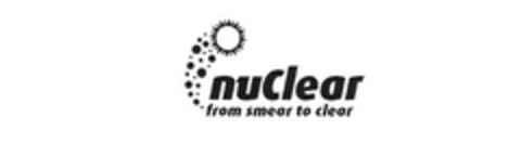 nuClear from smear to clear Logo (EUIPO, 13.04.2006)