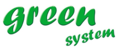 green system Logo (EUIPO, 10/24/2006)