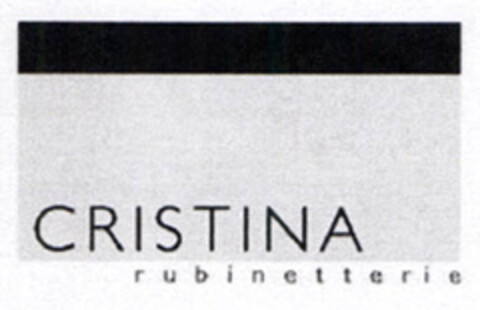 CRISTINA RUBINETTERIE Logo (EUIPO, 12/14/2006)