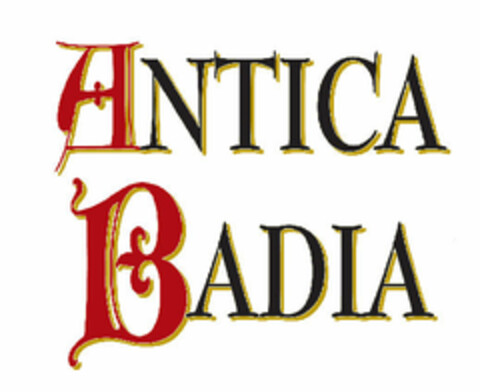 ANTICA BADIA Logo (EUIPO, 22.06.2007)