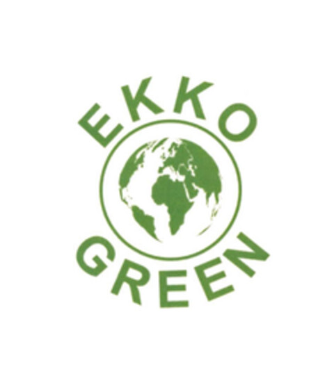 EKKO GREEN Logo (EUIPO, 12/21/2007)
