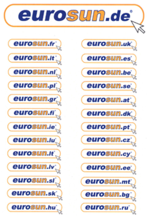 eurosun.pl Ihr Reiseportal für mee(h)r Urlaub! Logo (EUIPO, 11.03.2008)