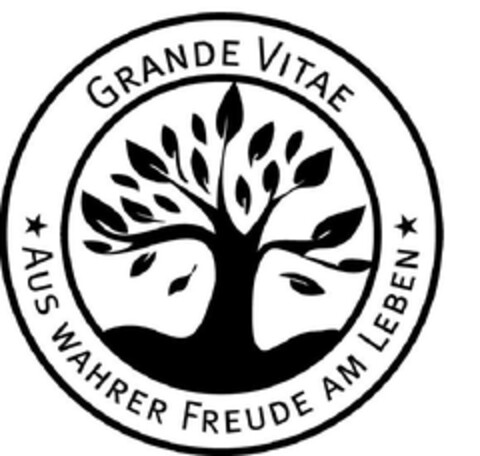 Aus wahrer Freude am Leben Grande Vitae Logo (EUIPO, 08/27/2010)