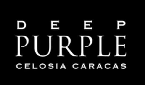 DEEP PURPLE CELOSIA CARACAS Logo (EUIPO, 07/22/2011)